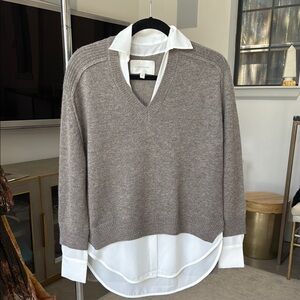 Brochu Walker Cashmere V-Neck Sweater